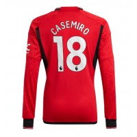 Manchester United Casemiro #18 Hemmatröja 2023-24 Långa ärmar